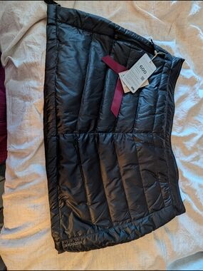 Snow Skirt XXL Women’s Black Puffer Mini Skirt - Lightweight Quilted Style
